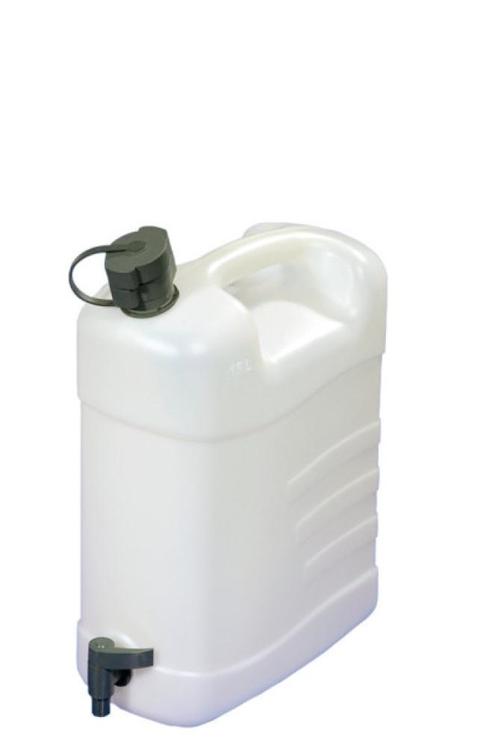 Comet Jerrycan 15L met Kraan en Vultuit, Caravans en Kamperen, Kampeeraccessoires, Nieuw