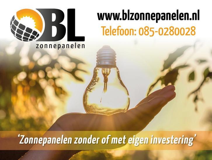 Zonnepanelen zonder of met eigen investering, Doe-het-zelf en Verbouw, Zonnepanelen en Toebehoren, Nieuw