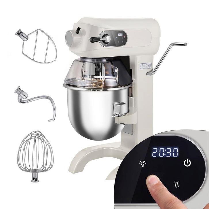 GGM Gastro | Planeetmenger - 20 liter - 1,1 kW - met |, Witgoed en Apparatuur, Keukenmixers, Nieuw, Verzenden