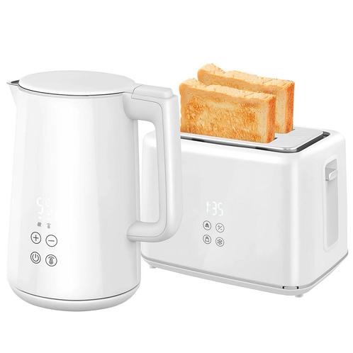 TRUUSK Waterkoker Broodrooster Set 1,5L Waterkoker 2 Toastsn, Huis en Inrichting, Keuken | Keukenbenodigdheden, Nieuw, Verzenden