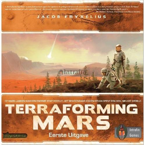 Terraforming Mars (NL versie) | Intrafin Games -, Hobby en Vrije tijd, Gezelschapsspellen | Bordspellen, Nieuw, Verzenden