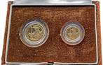 Gouden Britannia Proof Set 1987 1/4 oz &amp; 1/10 oz, Verzenden, Overige landen, Losse munt, Goud