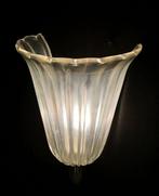 Wandkandelaar - Geen Reservere - iriserend melkglazen glas -