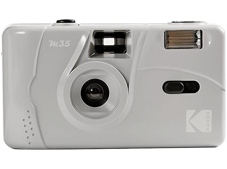 Kodak -  M35 Analoge Camera Met Flits  - Grijs, Audio, Tv en Foto, Fotocamera's Analoog, Nieuw, Kodak, Verzenden