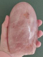 XXL Rozenkwarts edelsteen sculptuur - Hoogte: 15 cm -, Verzamelen, Mineralen en Fossielen