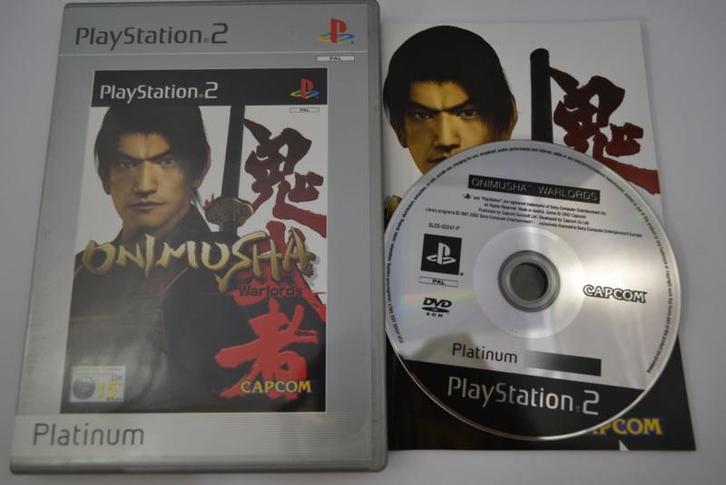 Onimusha Warlords - Platinum (PS2 PAL), Spelcomputers en Games, Games | Sony PlayStation 2, Zo goed als nieuw, Verzenden