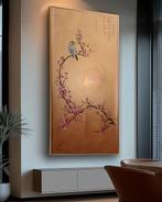 Ksavera - Bronze Japanese sakura J429 - painting on XXL, Antiek en Kunst