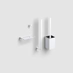 Toiletaccessoire-set Clou Fold Mat Wit, Ophalen of Verzenden, Nieuw, Bad