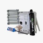 Zonwering Montage Set Verzinkt – (Tot 6m breed), Verzenden, Nieuw, 50 tot 100 mm, Overige typen