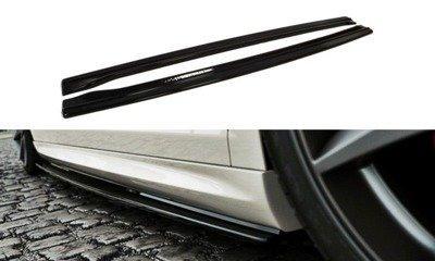 Zijskirts VW Passat CC R36 R Line Glans Zwart, Auto-onderdelen, Overige Auto-onderdelen, Ophalen of Verzenden