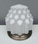 Plafondlamp - Vernikkeld messing - Art Deco Plafonnière