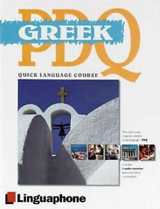 Linguaphone PDQ Greek (Book + 4 CDs) CD