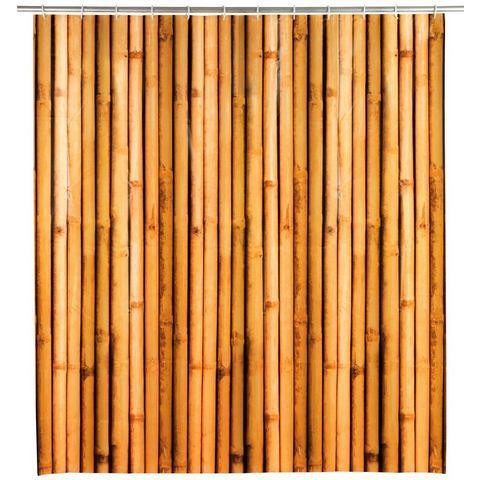 WENKO Douchegordijn Bambusa Hoogte 200 cm, Huis en Inrichting, Badkamer | Badtextiel en Accessoires, Nieuw, Verzenden