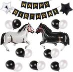 19-delige paarden decoratie set Black and White Horses, Verzenden, Nieuw, Overige soorten