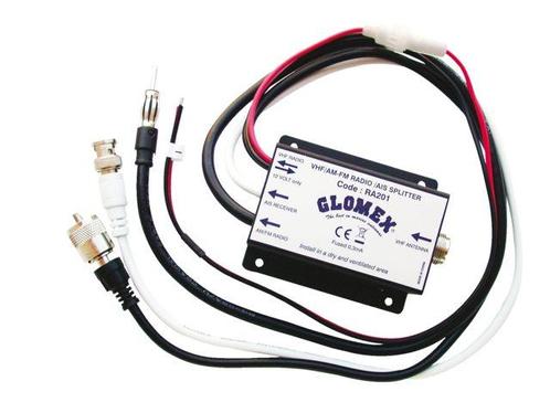 Glomex radio Ais marifoon splitter - VHF/FM/AM/AIS-ontvanger, Watersport en Boten, Navigatiemiddelen en Scheepselektronica, Nieuw