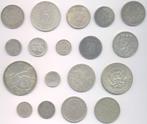 Wereld. Lot diverse zilveren munten 1861/1996 (18 stuks)