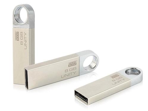USB Stick 8GB USB 2.0 - Metalen Behuizing Zilver, Computers en Software, USB Sticks, Ophalen of Verzenden