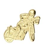 Gouden Motor off the road met rijder kettinghanger, Verzenden, Nieuw
