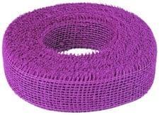Jute band Lila Paars 5 cm rol 40 meter, Hobby en Vrije tijd, Knutselen, Nieuw, Ophalen of Verzenden