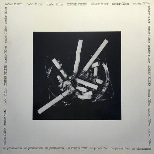 LP gebruikt - De Plonzanten - Zonder Filter, Cd's en Dvd's, Vinyl | Nederlandstalig, Zo goed als nieuw, Verzenden