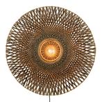 Good & Mojo Bali Wandlamp, ø¸87 cm (Wandlampen), Huis en Inrichting, Lampen | Wandlampen, Verzenden, Nieuw