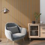 [NEU.HOLZ] Akoestisch Wandpaneel Vang set van 4 mdf 2,88 m², Doe-het-zelf en Verbouw, Verzenden, Nieuw