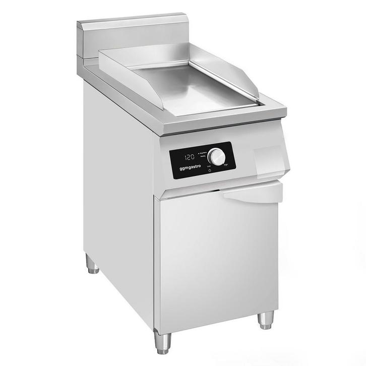 GGM Gastro | Inductie bakplaat - 5 kW - Glad | IDGB400 |, Witgoed en Apparatuur, Grillplaten, Nieuw, Verzenden