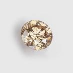 1 pcs Diamant (Natuurlijk gekleurd) - 0.65 ct - Rond - Fancy, Sieraden, Tassen en Uiterlijk, Edelstenen, Nieuw