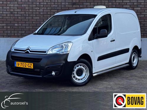 Citroën Berlingo 1.6 BlueHDI / 100 PK / 179.079 Distributie, Auto's, Bestelauto's, Lease, Zwart, Handgeschakeld, Wit, Financial lease