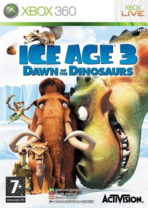 Ice Age 3: Dawn Of The Dinosaurs Xbox 360 Morgen in huis!, Spelcomputers en Games, Games | Xbox 360, 1 speler, Vanaf 7 jaar, Avontuur en Actie