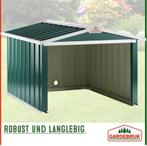 Robotmaaier Garage Groen Metaal 86x100x63cm (Tuinieren), Verzenden, Nieuw