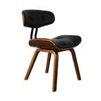 *WOONWINKEL* Dutchbone Blackwood Vintage Stoel Walnoot