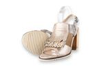 Sergio Turri Sandalen in maat 39 Goud | 15% korting, Overige kleuren, Verzenden, Sandalen of Muiltjes, Zo goed als nieuw