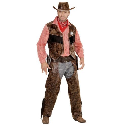 Cowboy Kostuum Heren, Kleding | Heren, Carnavalskleding en Feestkleding, Nieuw, Verzenden