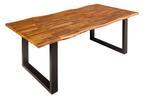 Eettafel Genesis bruin 200cm Acacia 35mm/ 42044