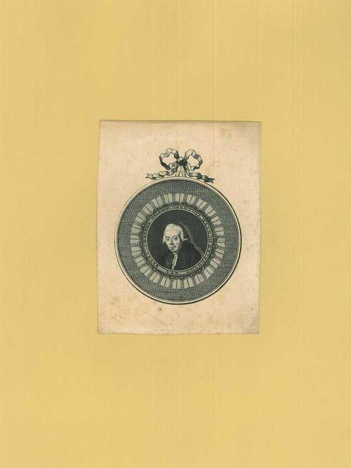 Portrait of Isaac van Goudoever, Antiek en Kunst, Kunst | Etsen en Gravures