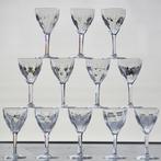 Val Saint Lambert - Wijnglas (12) - Nestor snijdt Hamlet. -, Antiek en Kunst, Antiek | Glas en Kristal