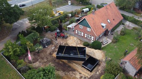 Kunststof Vijverbakken (HDPE) maatwerk, Tuin en Terras, Vijvers, Nieuw