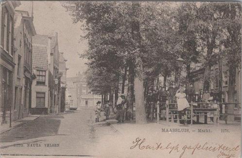 MAASSLUIS - Markt, Verzamelen, Ansichtkaarten | Nederland, Verzenden