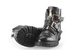 Nelson Biker boots in maat 39 Zwart | 10% korting, Kleding | Dames, Schoenen, Verzenden, Zwart, Overige typen, Zo goed als nieuw