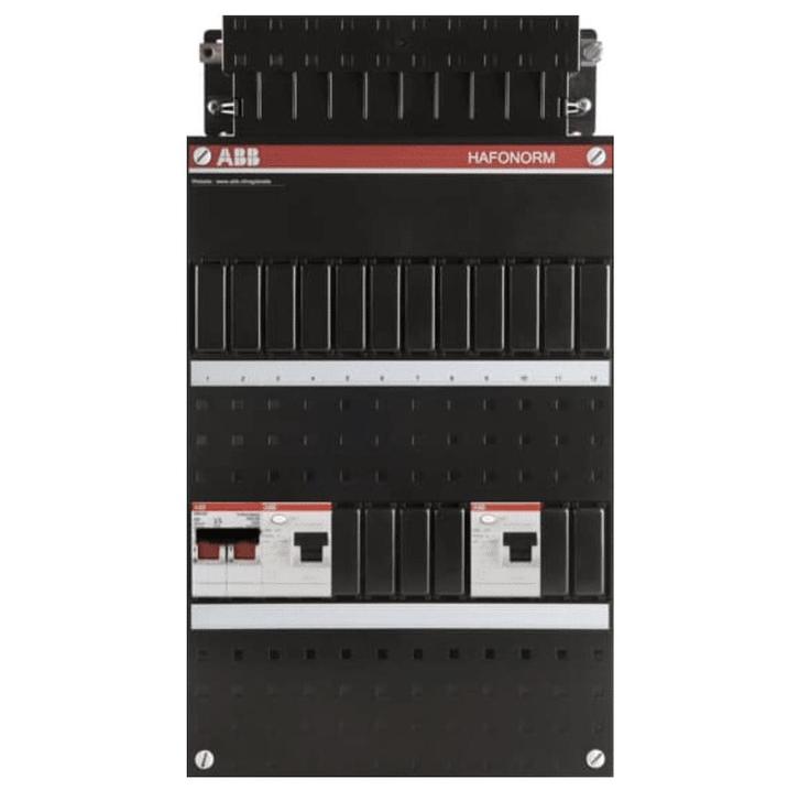 ABB uitbreidingsgroepenkast 1 fase 2 aardlekschakelaars 220, Doe-het-zelf en Verbouw, Elektra en Kabels, Ophalen of Verzenden