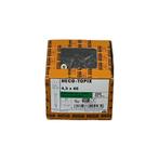 HECO TOPIX RVS A2 Schroef Torx TX25 4.5x40 –, Doe-het-zelf en Verbouw, IJzerwaren en Bevestigingsmiddelen, Ophalen of Verzenden