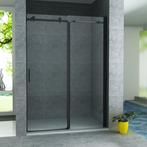 Schuifdeur BWS Hayes 140x200 cm Helder Glas Mat Zwart, Ophalen of Verzenden, Nieuw, Douche
