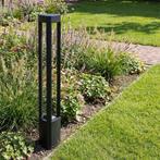 Mario | Staande buitenlamp | antraciet | 80CM | GX53 fitting, Ophalen of Verzenden, Nieuw, Netvoeding, Staande lamp