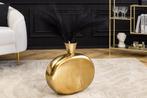 Handgemaakte vaas ORIENT L 50cm goud metaal gehamerd design, Huis en Inrichting, Woonaccessoires | Vazen, Ophalen of Verzenden