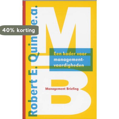 Een kader voor managementvaardigheden / Management briefings, Boeken, Economie, Management en Marketing, Zo goed als nieuw, Verzenden