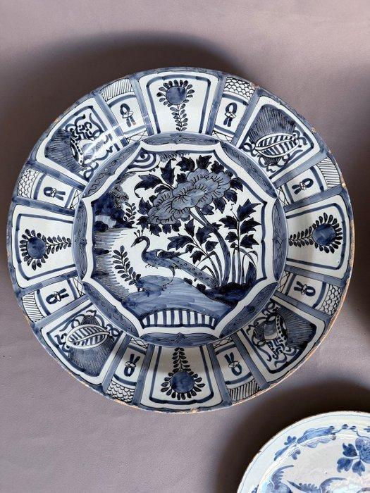 Delft, Plateelbakkerij - Bord (3) - Porselein, Antiek en Kunst, Antiek | Glas en Kristal
