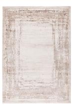 Hoogpolig Vloerkleed | Lyon | Framed | Taupe | 200x290 cm, Verzenden, Nieuw