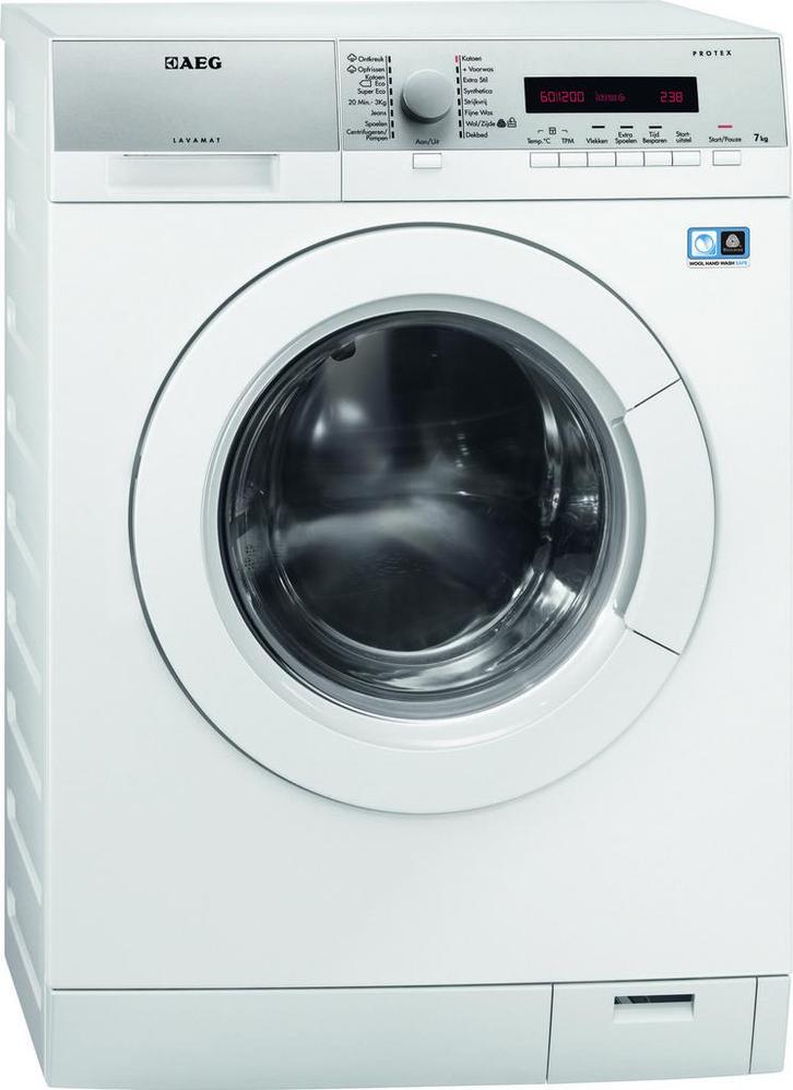 Aeg L76475nfl Wasmachine 7kg 1400t, Witgoed en Apparatuur, Wasmachines, Zo goed als nieuw, Voorlader, 85 tot 90 cm, Ophalen of Verzenden