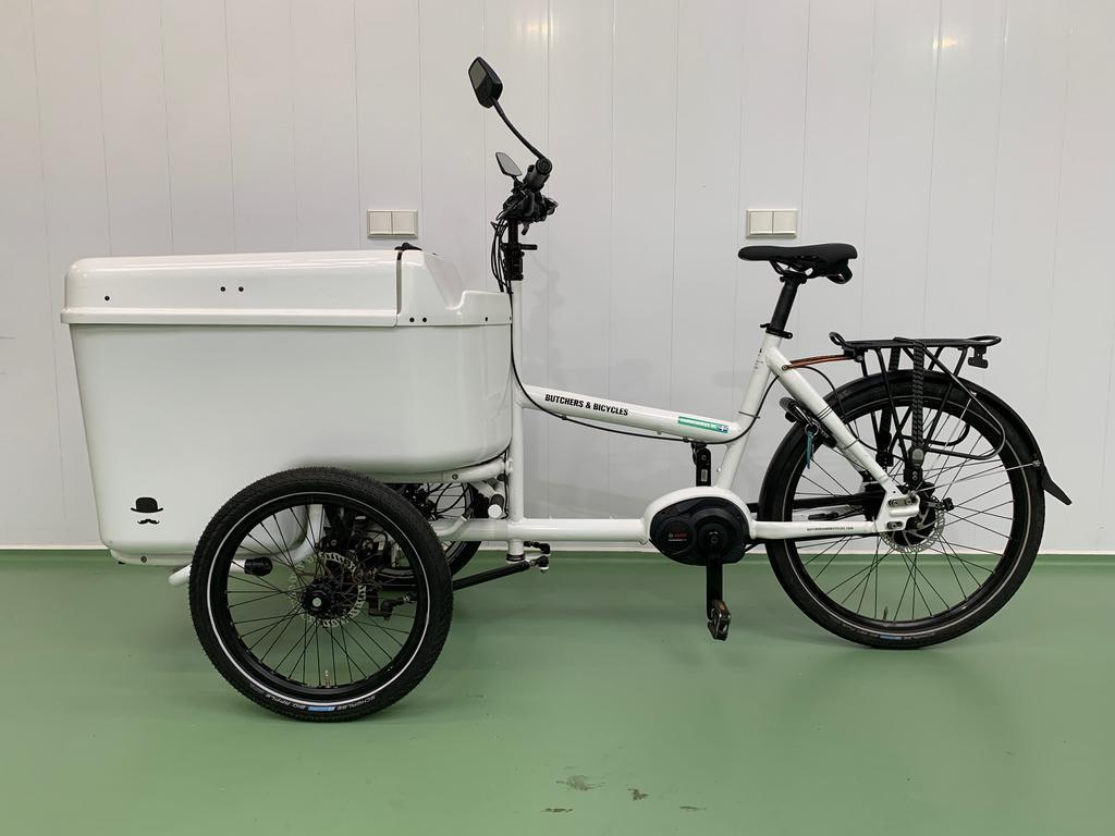 Elektrische refurbished bakfiets Butchers Bicycles Fietsen